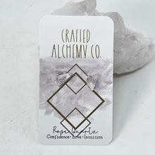 Load image into Gallery viewer, Earrings - Stone by Crafted Alchemy Co (Options)
