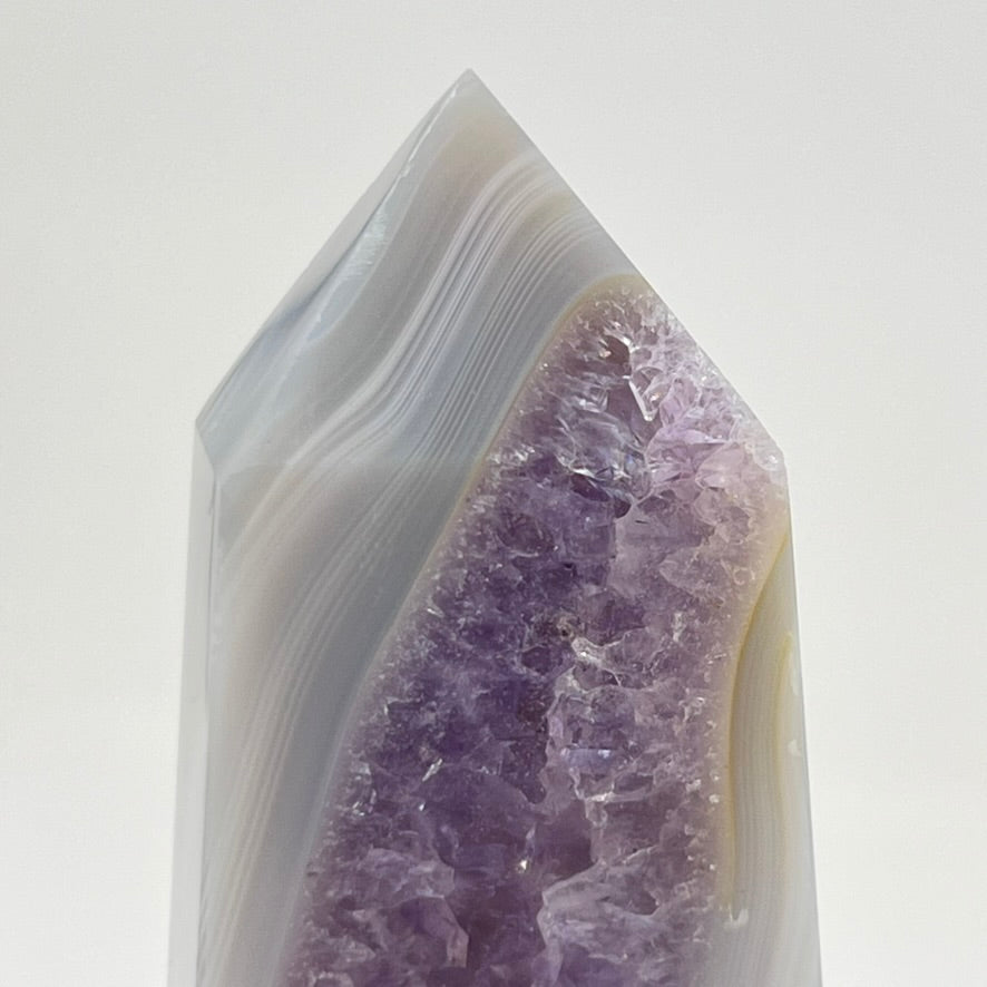 TLC Amethyst/Agate Obelisk
