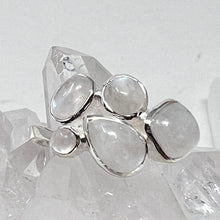 Load image into Gallery viewer, Ring - Rainbow Moonstone Size 8 &amp; 9
