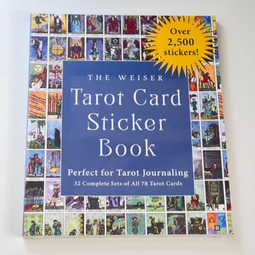Tarot Card Sticker Book