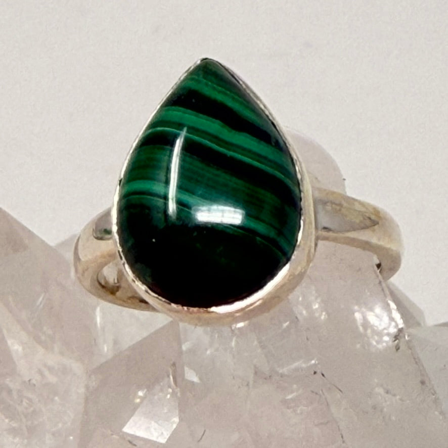 Ring - Malachite - Size 6