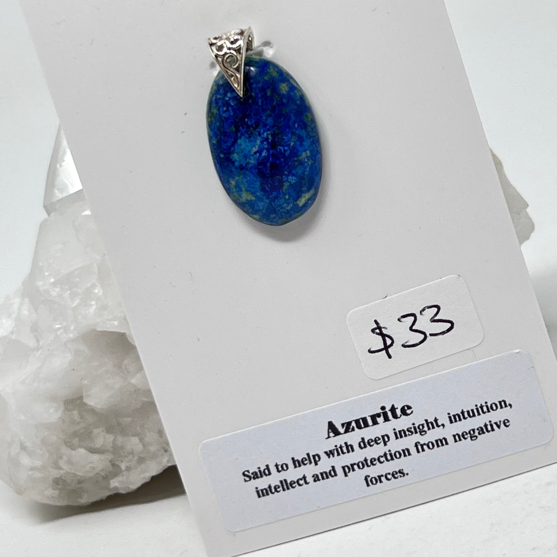 Pendant - Azurite