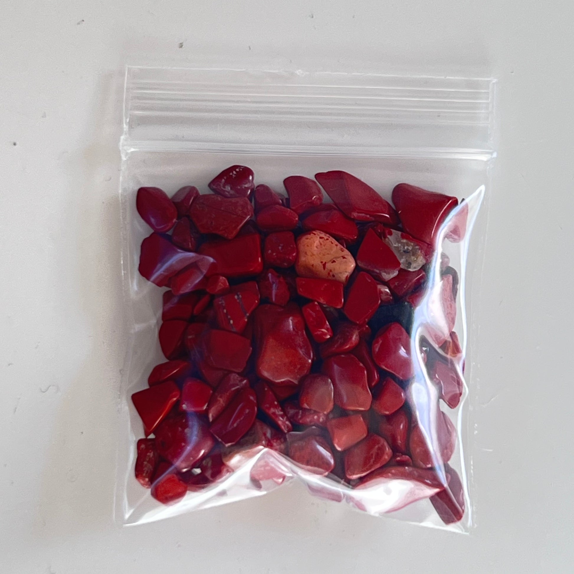Crystal Chips - Red Jasper
