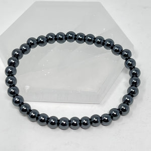 Bracelet - Hematite - 6mm