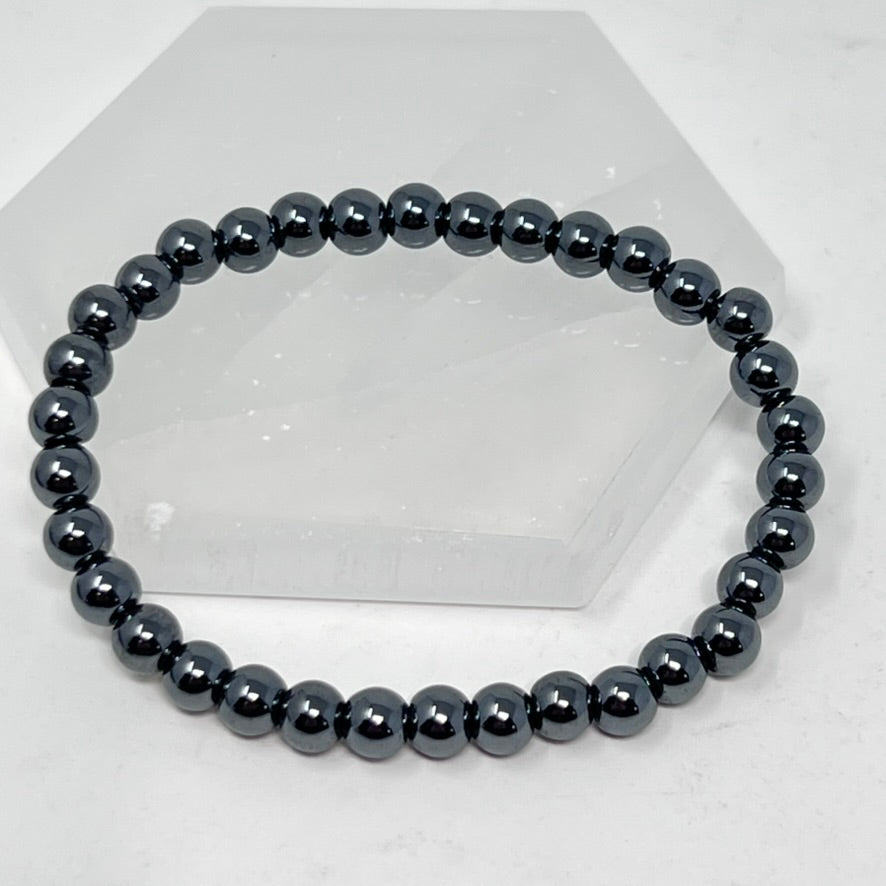 Bracelet - Hematite - 6mm