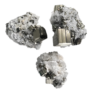 Quartz with Pyrite