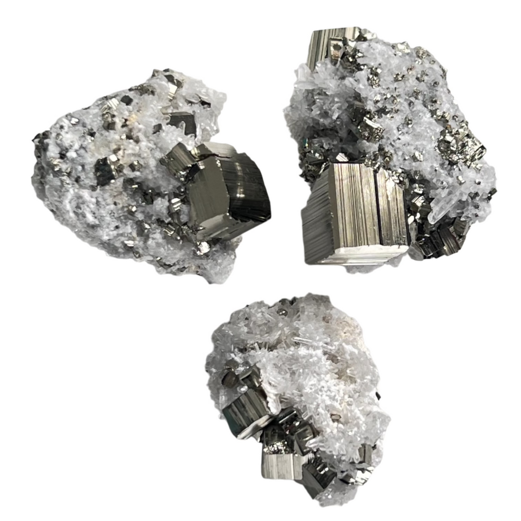 Quartz with Pyrite