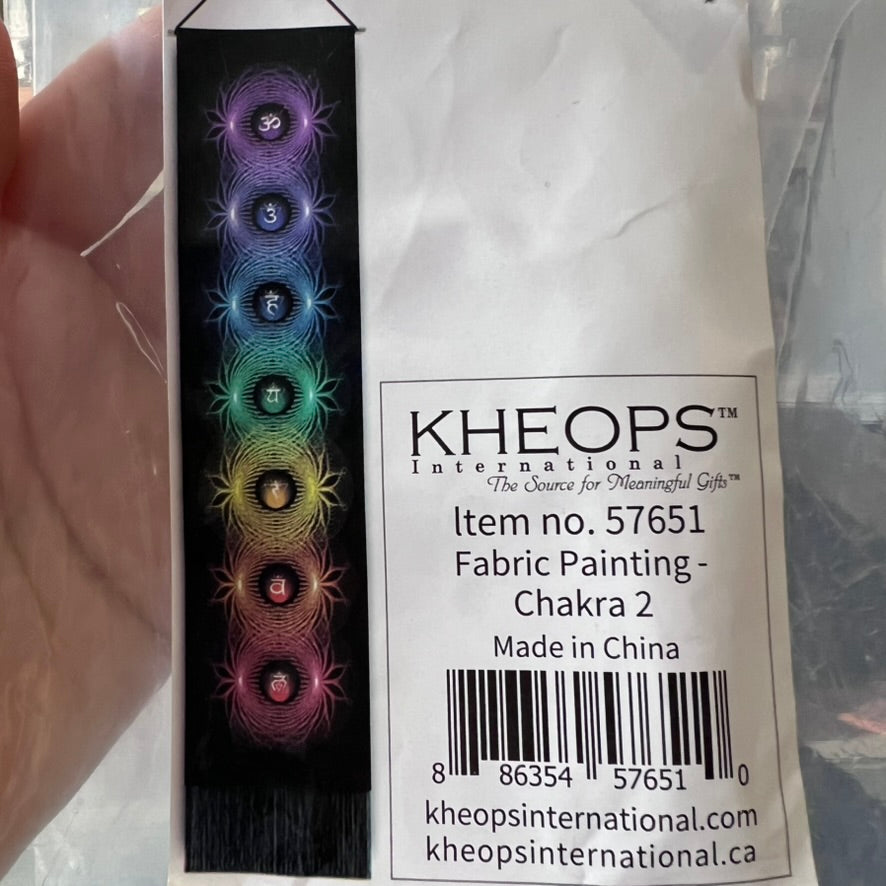 Chakra Banner with Fringe