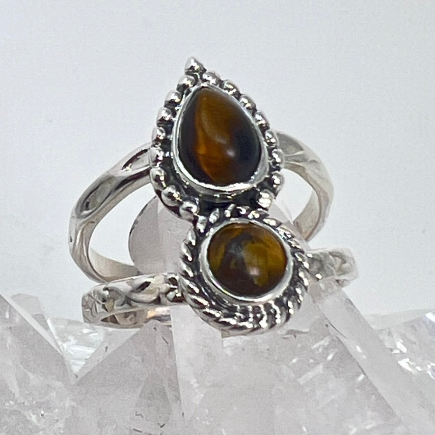 Ring - Tigers Eye - Size 7