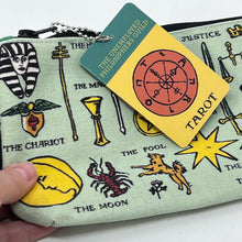 Load image into Gallery viewer, Rider Waite Tarot Zipper Bag
