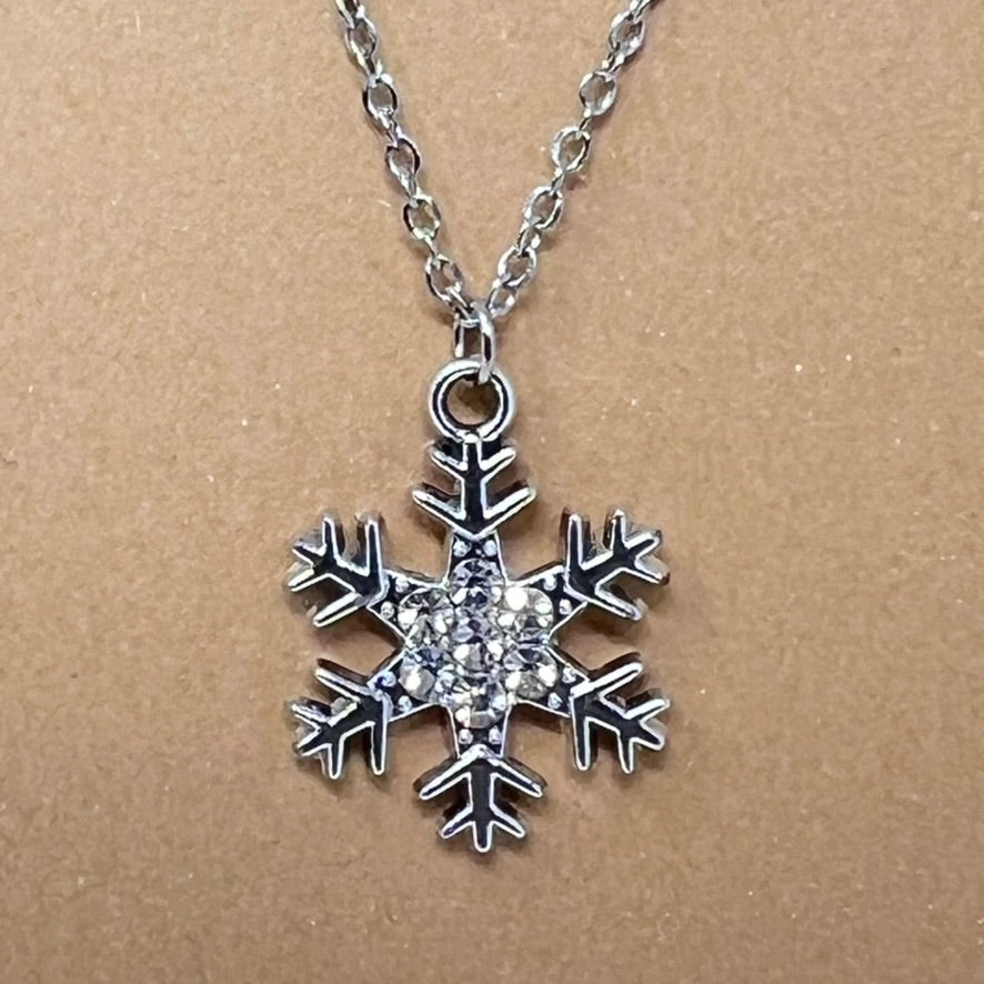 Snowflake Pendant Necklace