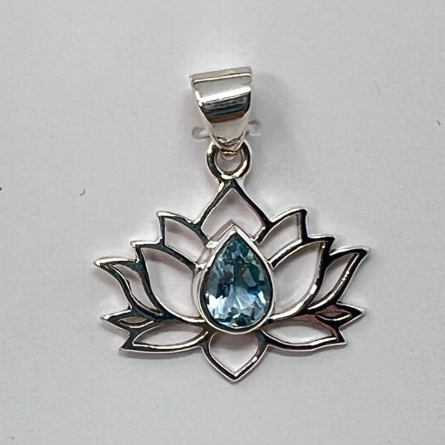 Lotus crystal Pendant (Various)