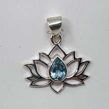 Load image into Gallery viewer, Lotus crystal Pendant (Various)
