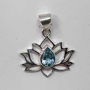 Lotus crystal Pendant (Various)