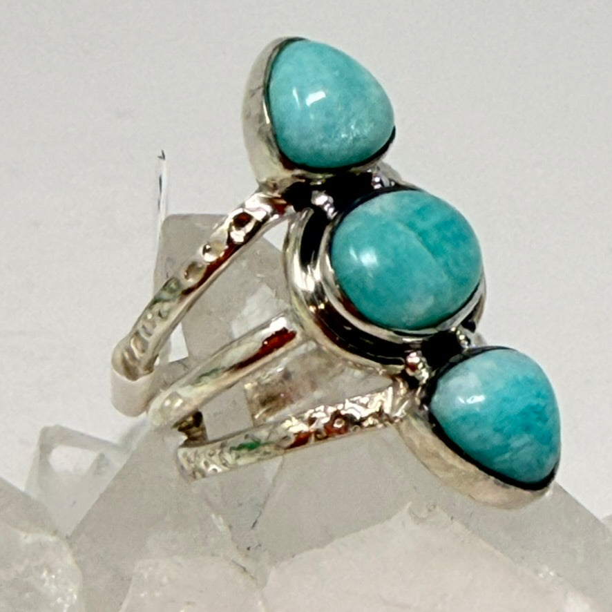 Ring - Amazonite (Quebec) - Size 7
