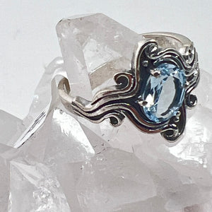 Ring - Blue Topaz - Size 8