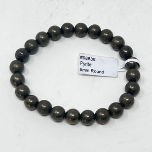 Bracelet - Pyrite 8mm