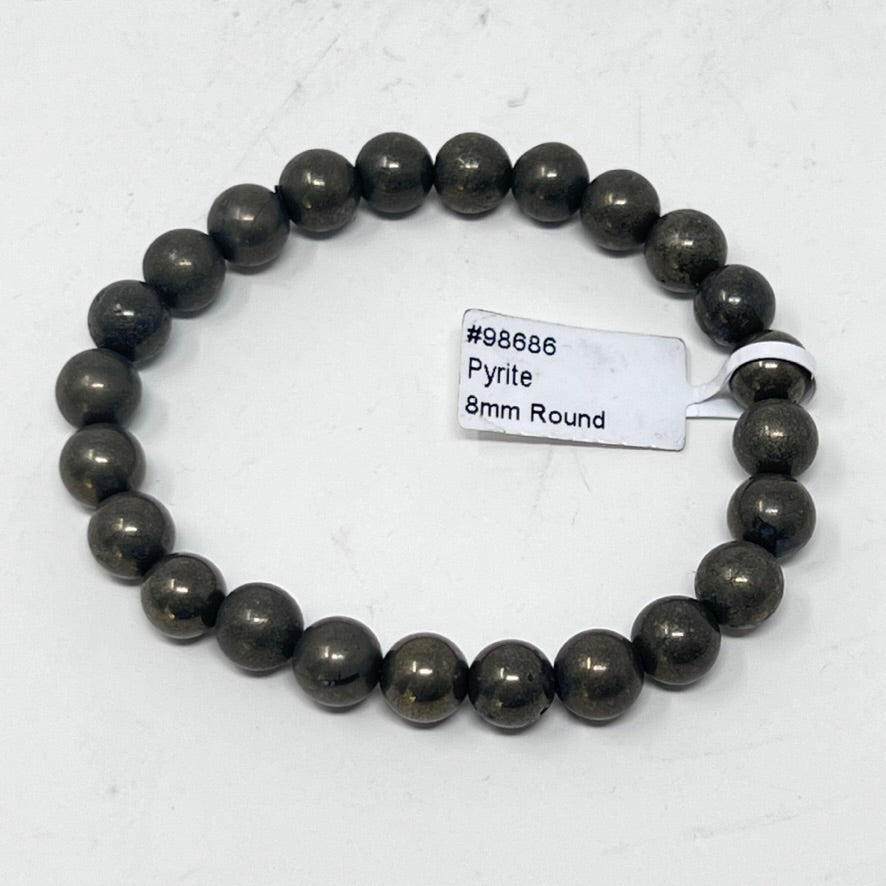Bracelet - Pyrite 8mm