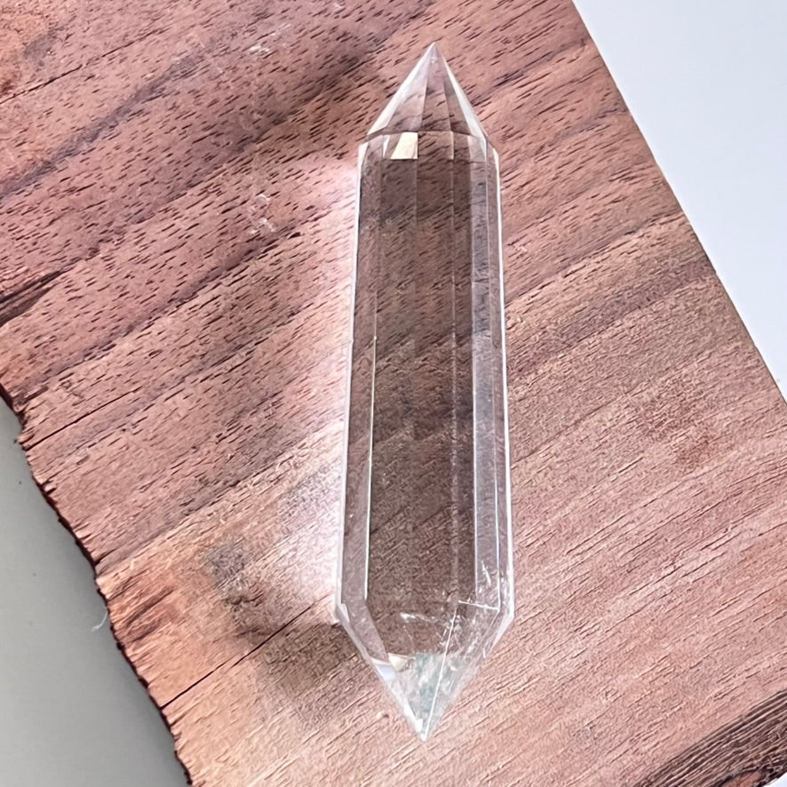 Clear Quartz - Faceted (Vogel) Wand (Options)