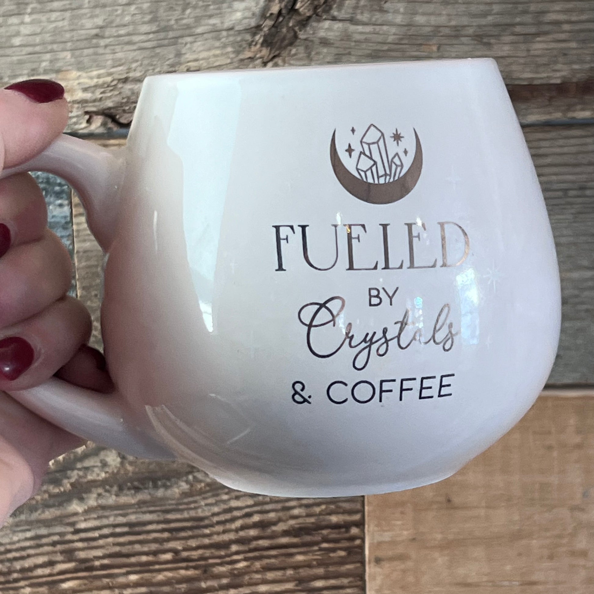 Mug - Fueled By Crystals & Coffee