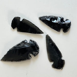 Black Obsidian Arrowhead (small) - $1
