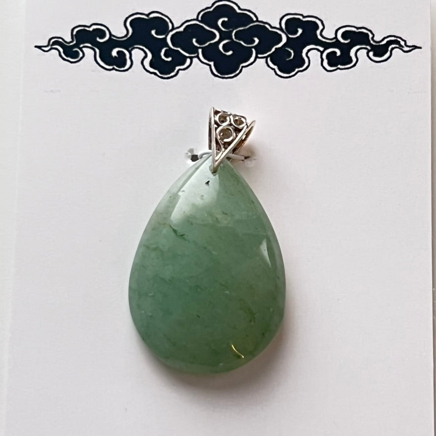 Pendant - Green Aventurine (Teardrop)