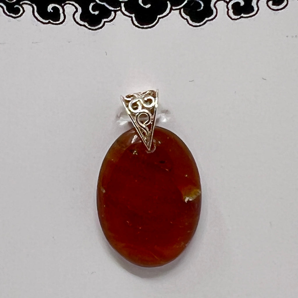 Pendant - Amber (Oval)