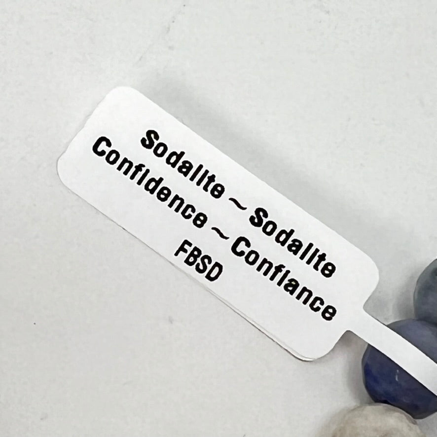 Bracelet - Sodalite (Faceted) 8mm
