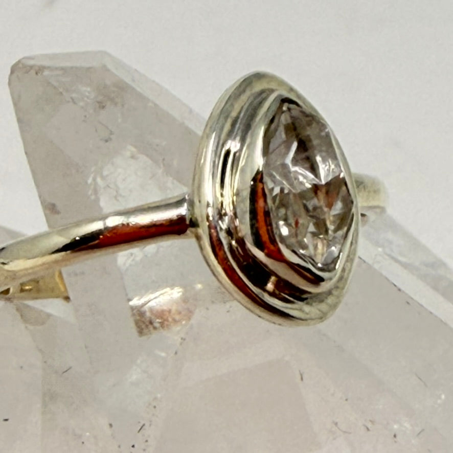 Ring - Herkimer Diamond - Size 8
