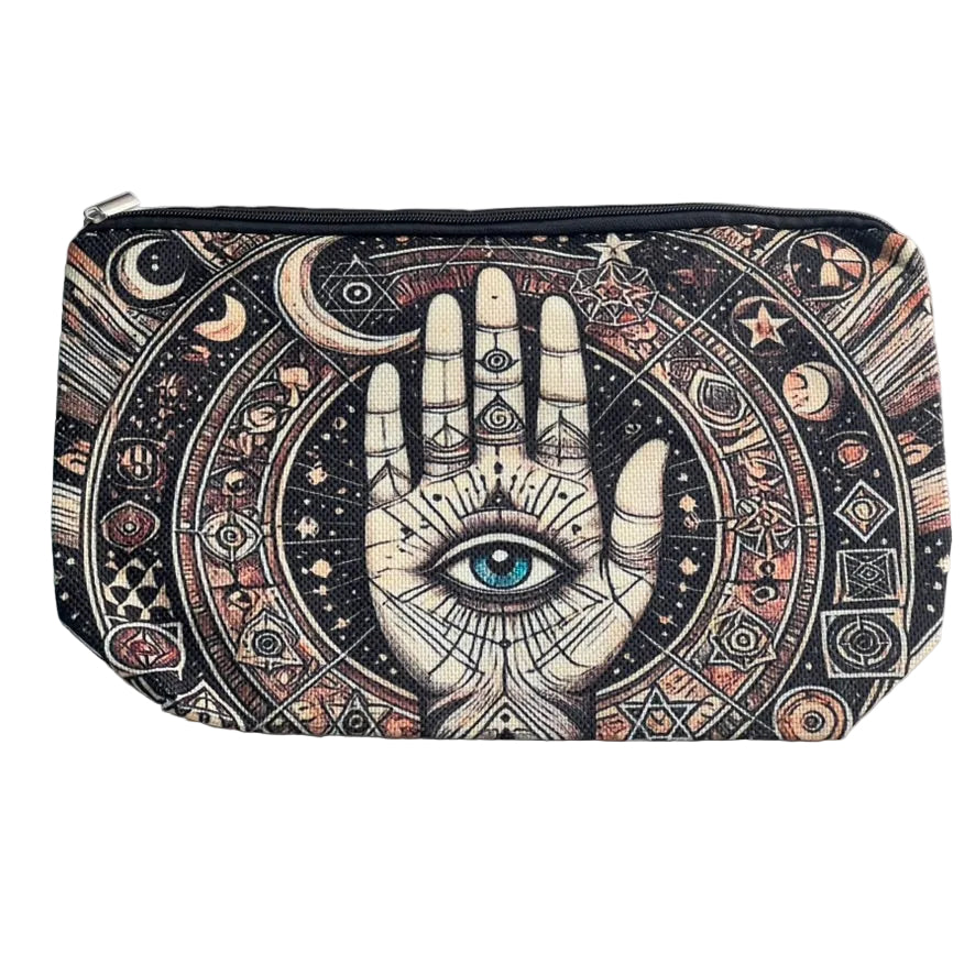 Zipper Pouch - Mystical/Protective Hand