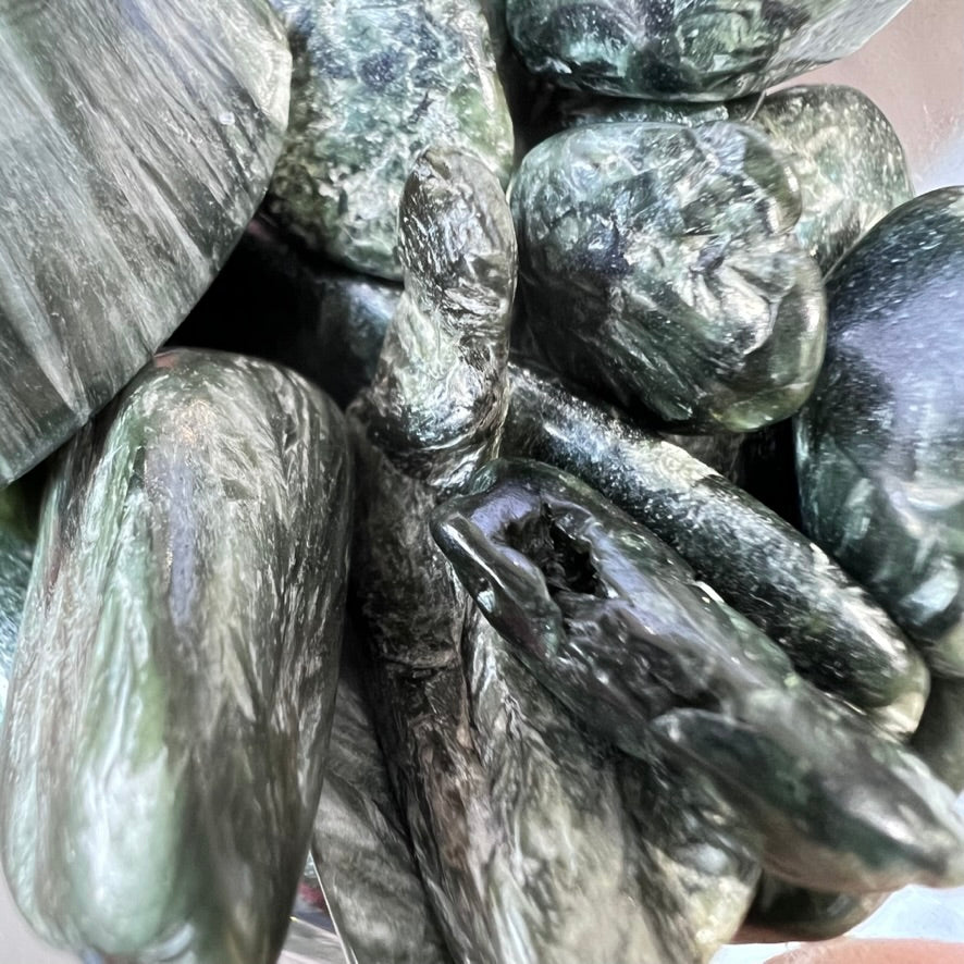 Seraphinite - Tumbled