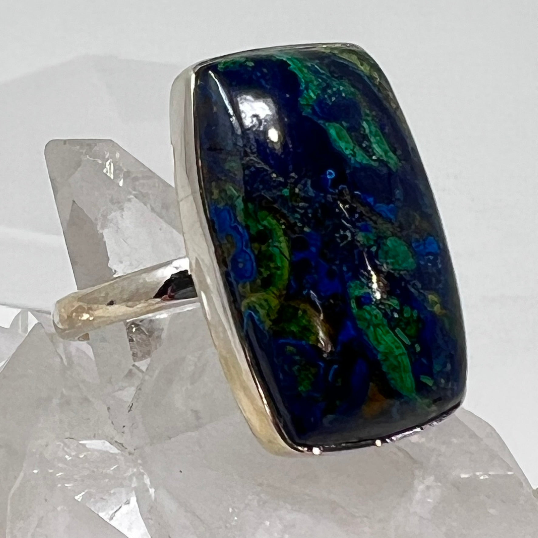 Ring - Azurite & Malachite - Size 11