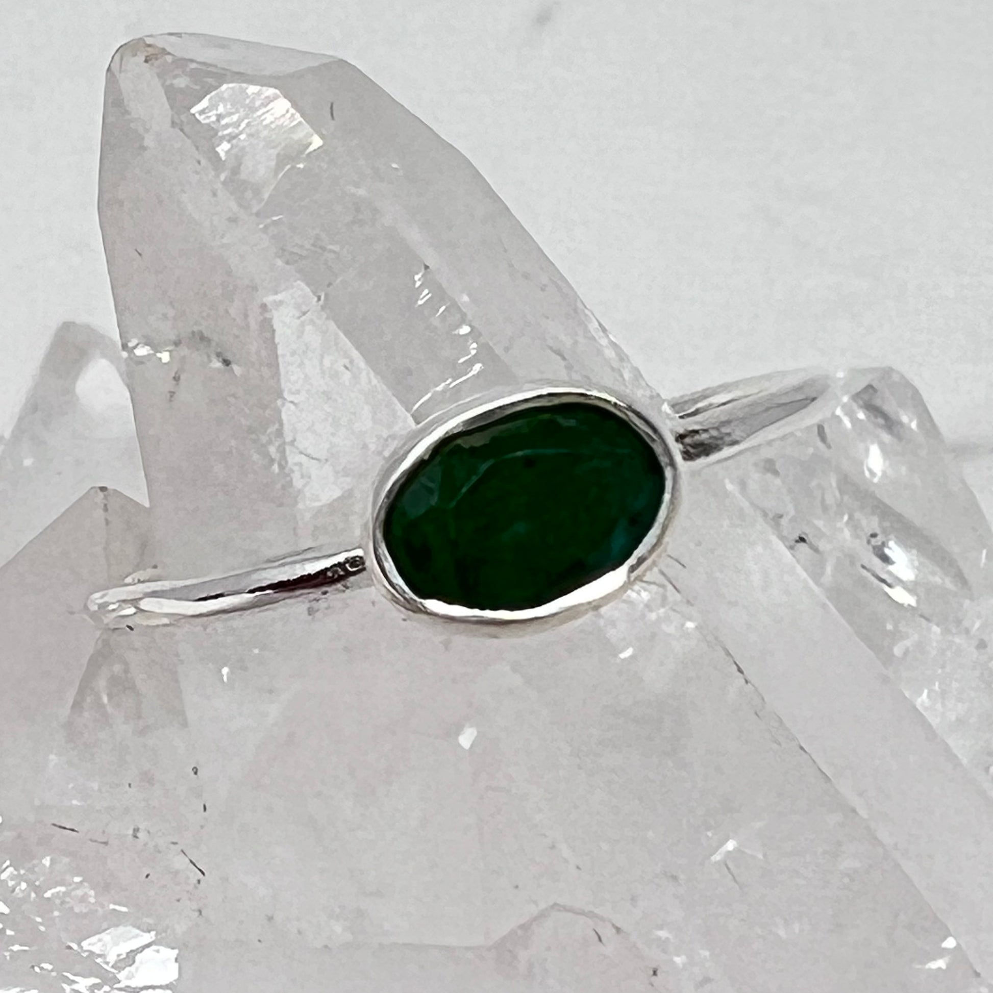 Ring - Emerald (Multiple Sizes & Shapes)