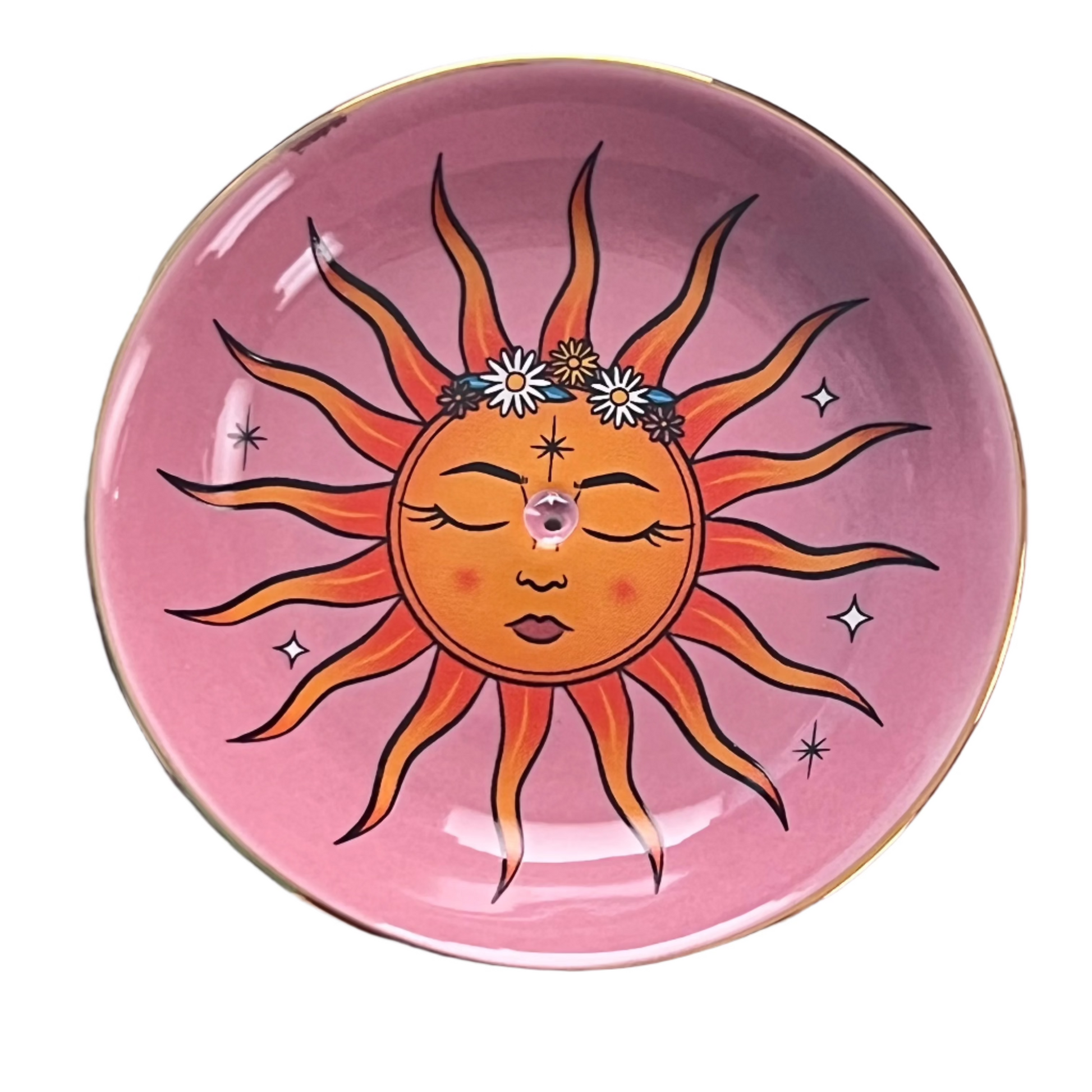 The Sun Incense Holder (Ceramic)