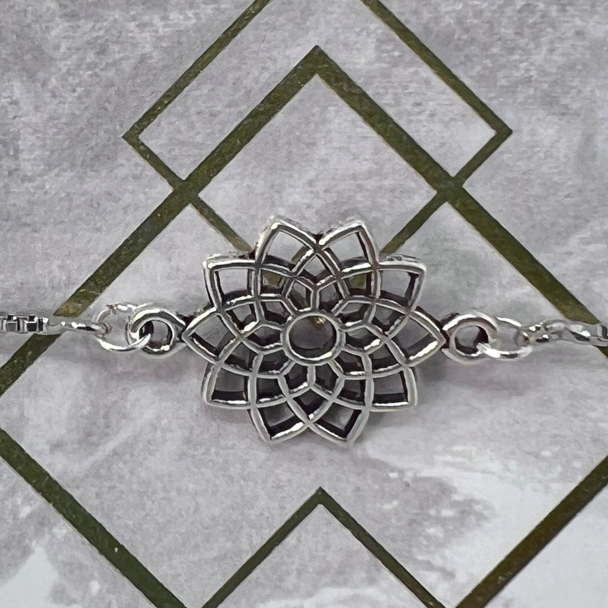 Bracelet (Adjustable) Chakra Symbol by Crafted Alchemy Co (Options) ON SALE