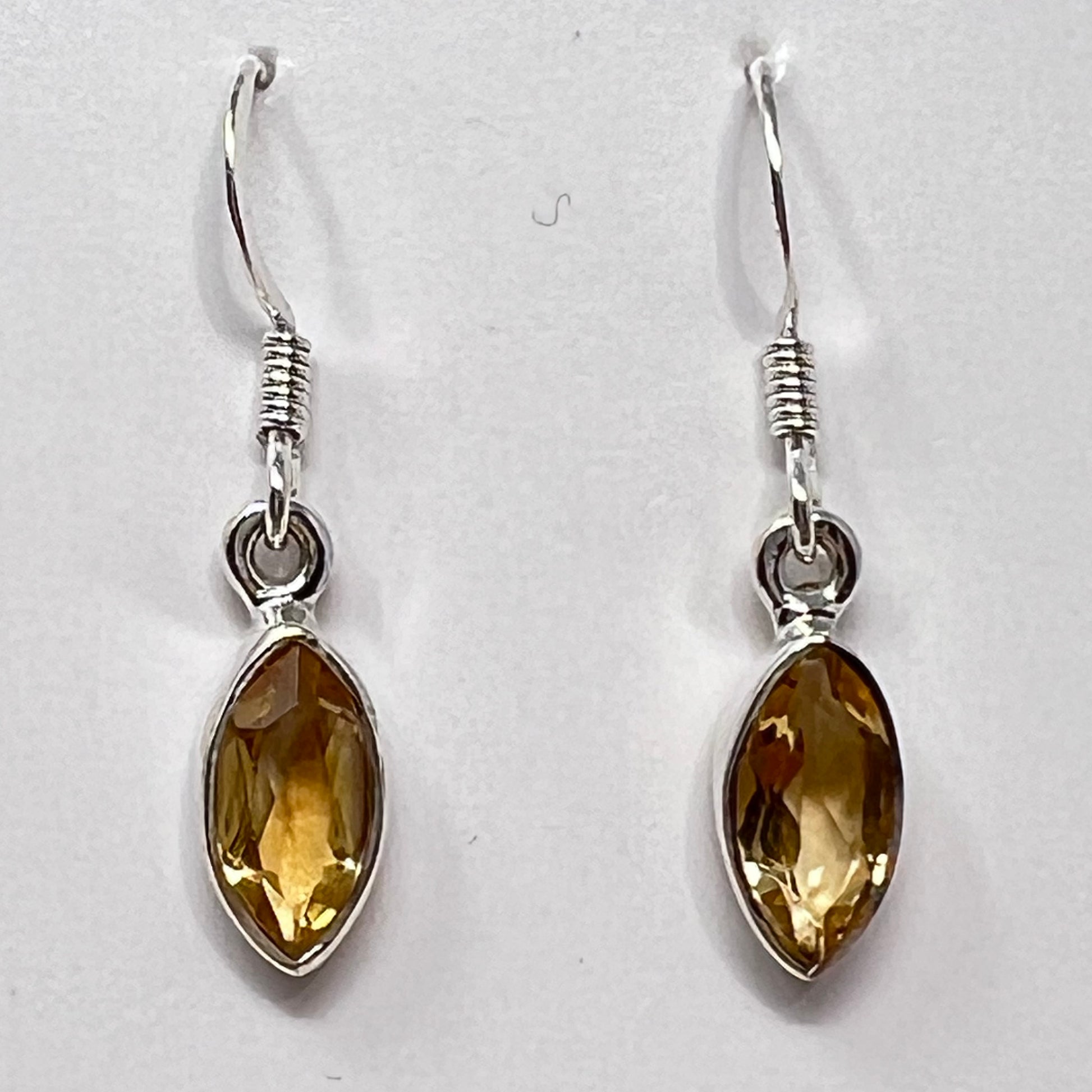 Earrings - Citrine