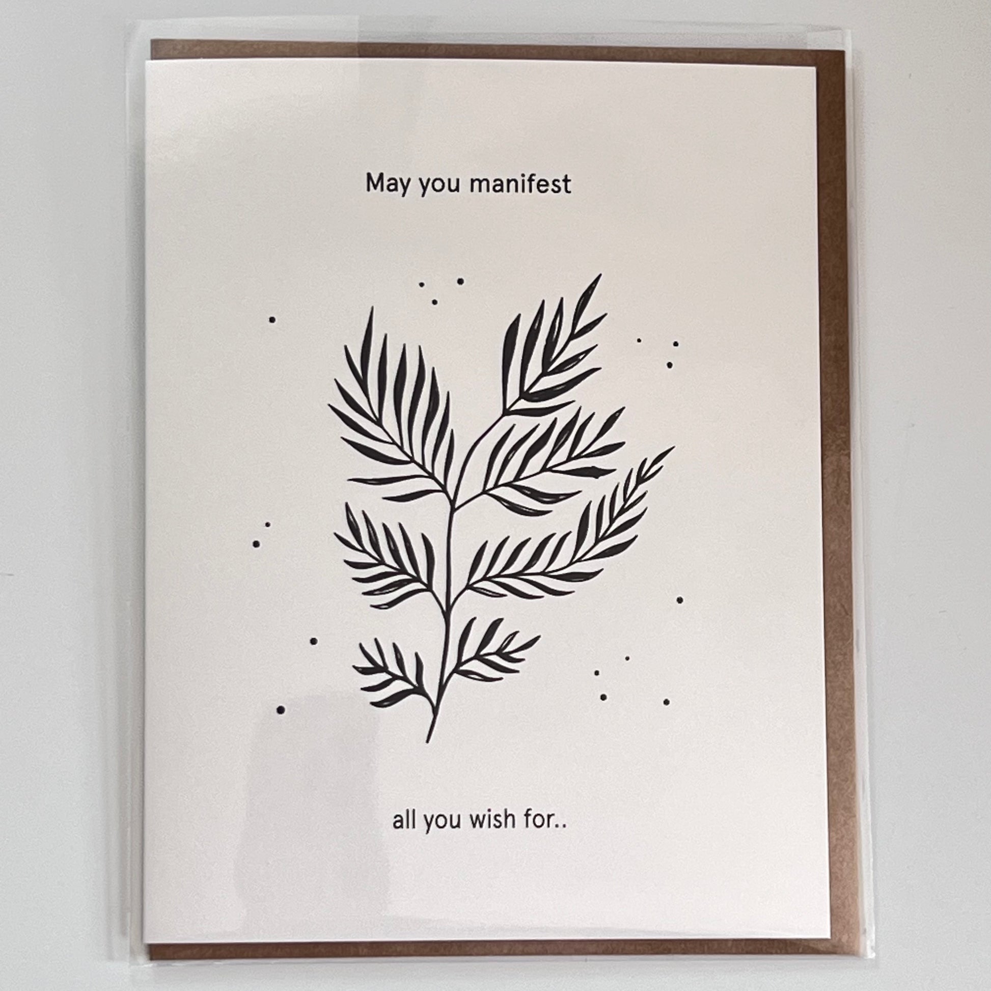 Card by Eleven Love - May You Manifest...All You wish for