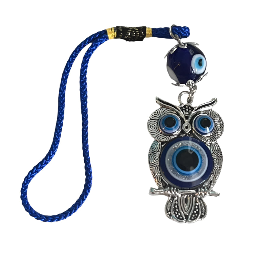Evil Eye/Owl Keychain/Charm