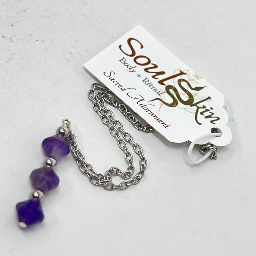 Necklace by SoukSkin - Amethyst