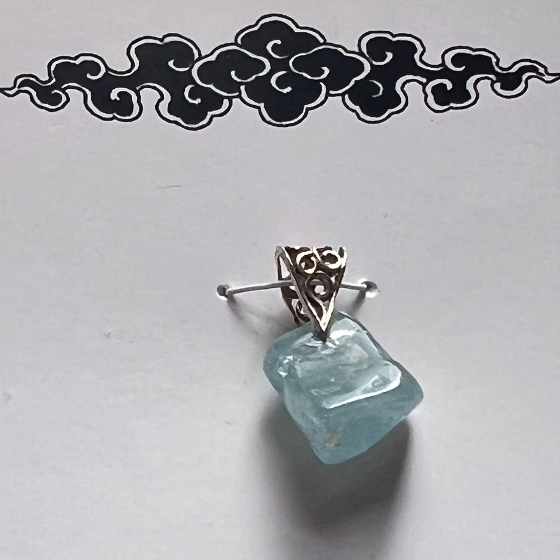 Pendant - Blue Topaz