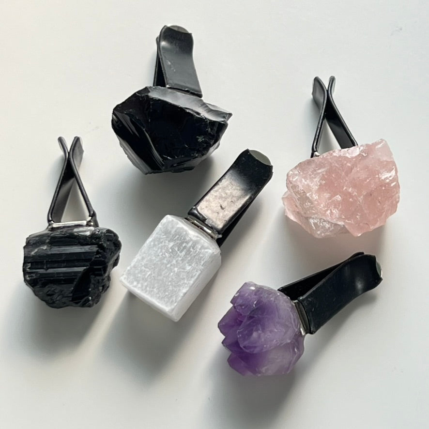 Car Vent Crystal Clip (Options)