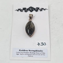 Load image into Gallery viewer, Pendant - Golden Seraphinite
