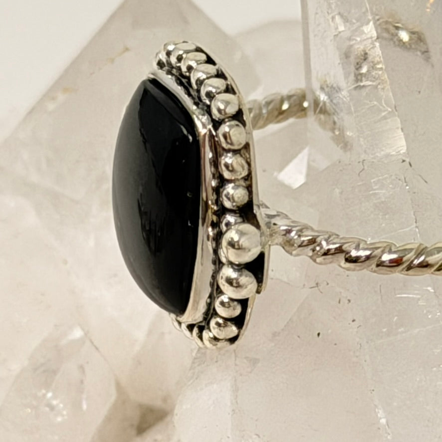 Ring - Black Onyx - Size 10