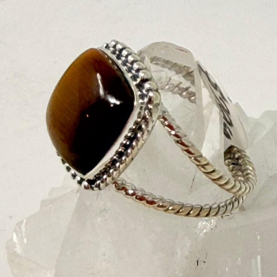 Ring - Tigers Eye - Size 10