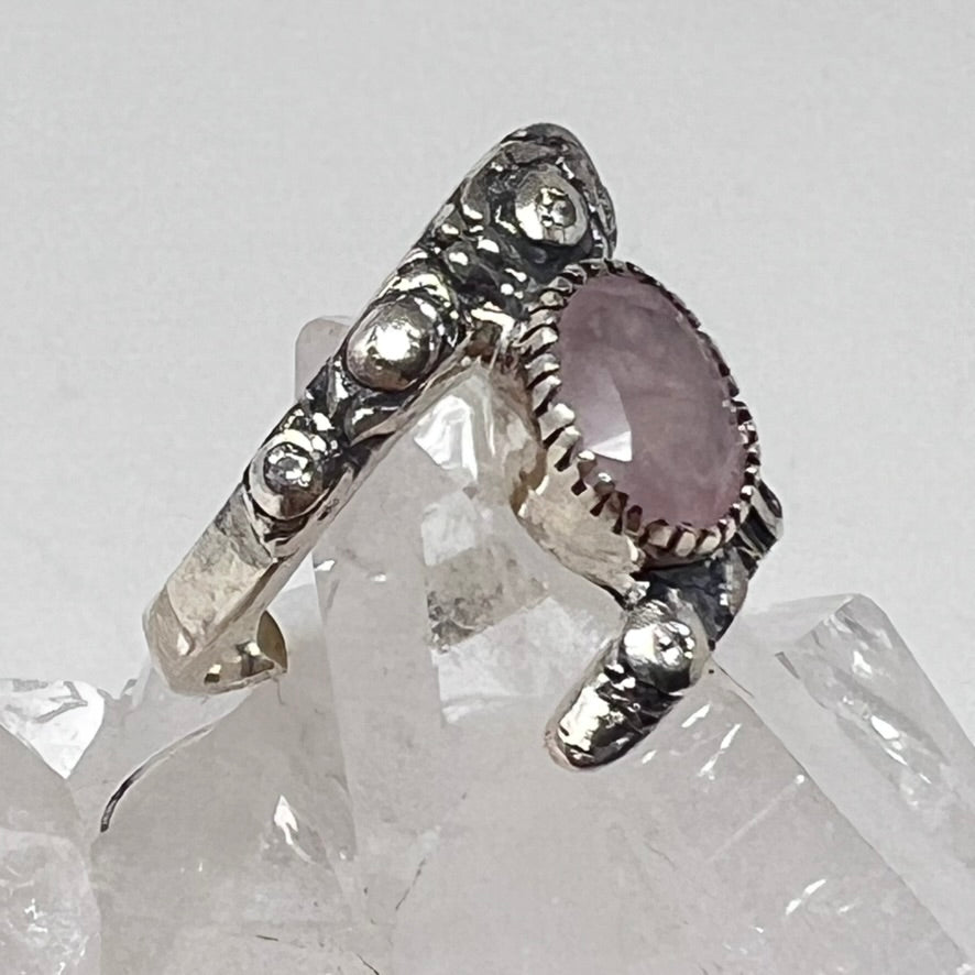 Ring - Rose Quartz - Size 6