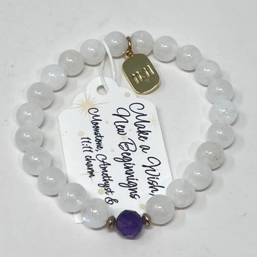 Bracelet (by SoulSkin) - Make A Wish/New Beginnings, 11:11