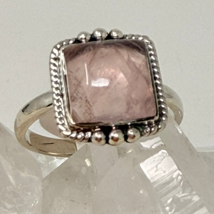 Ring - Rose Quartz - Size 12