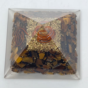 Orgone Pyramid - Tigers Eye