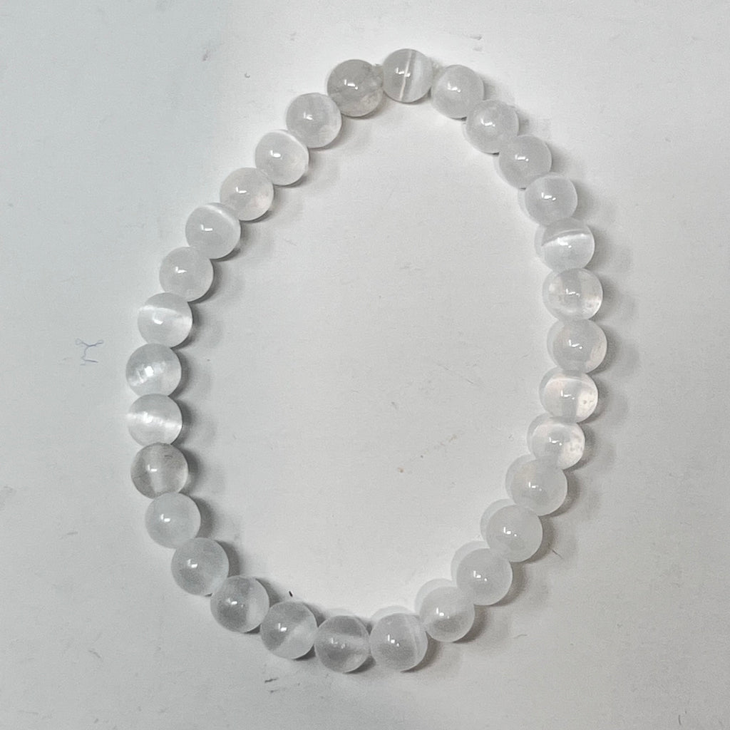 Bracelet - Selenite 6mm