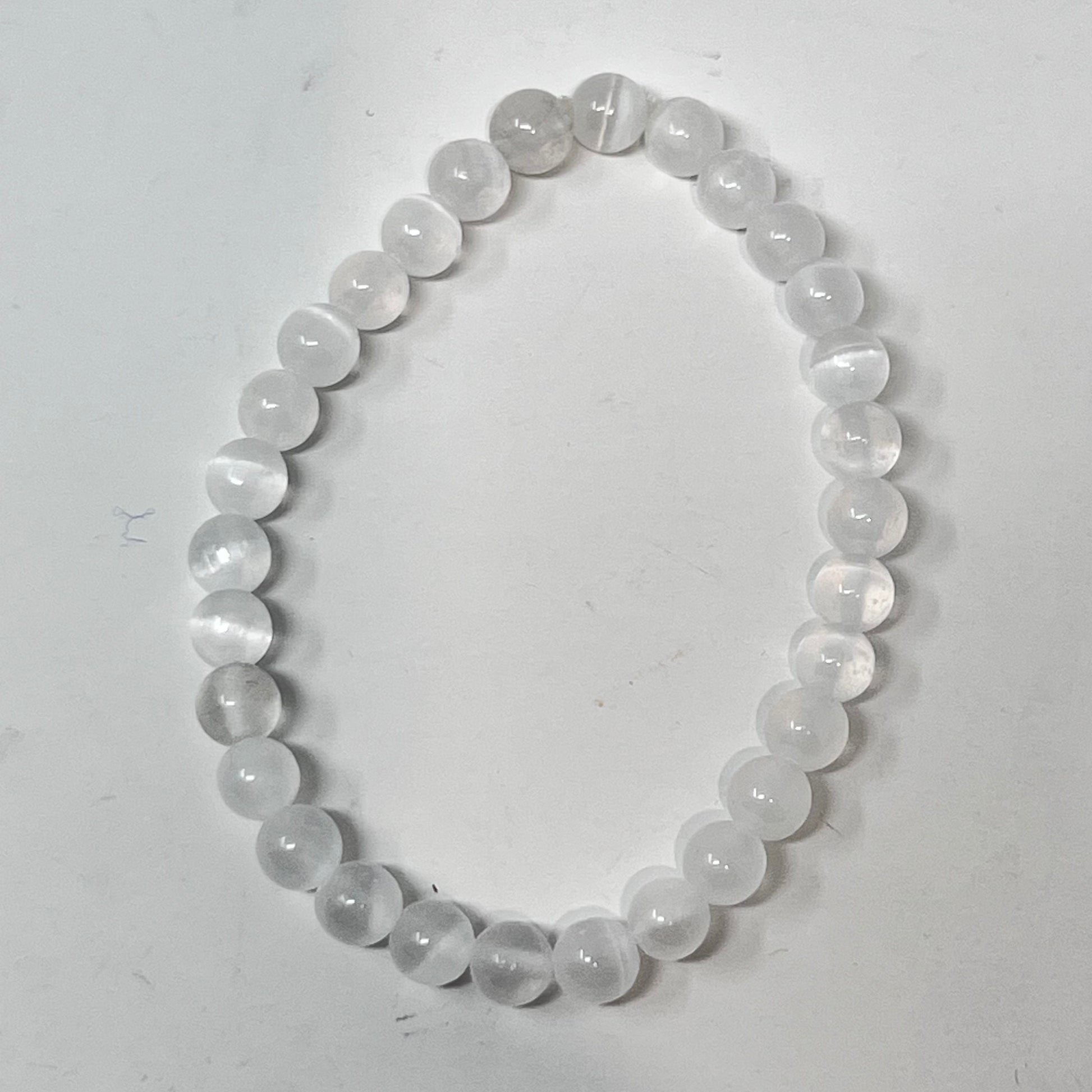 Bracelet - Selenite 6mm
